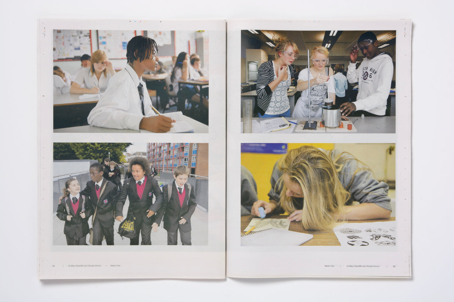 Martin Parr : St Mary Redcliffe and Temple School