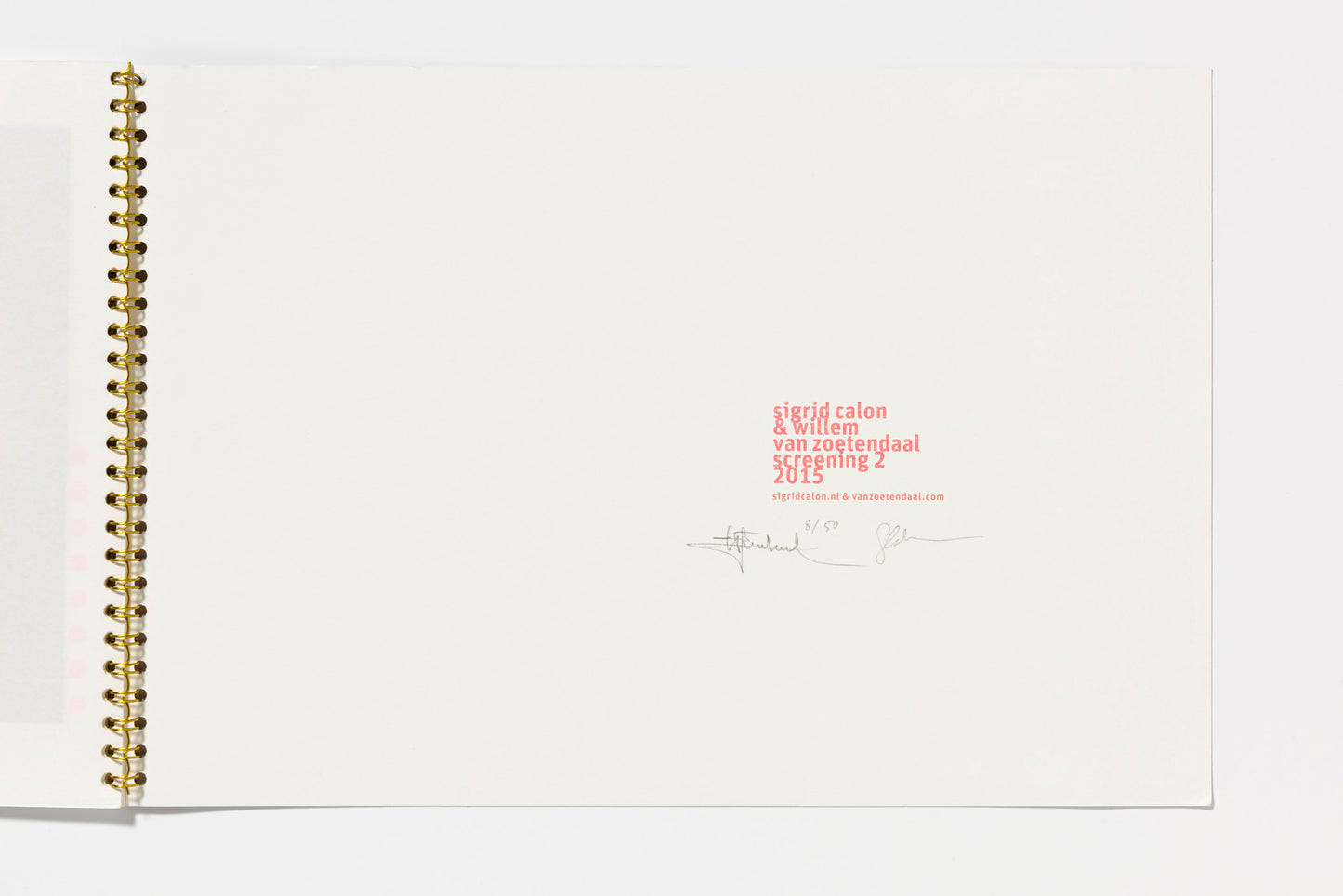 Sigrid Calon : Screening 2