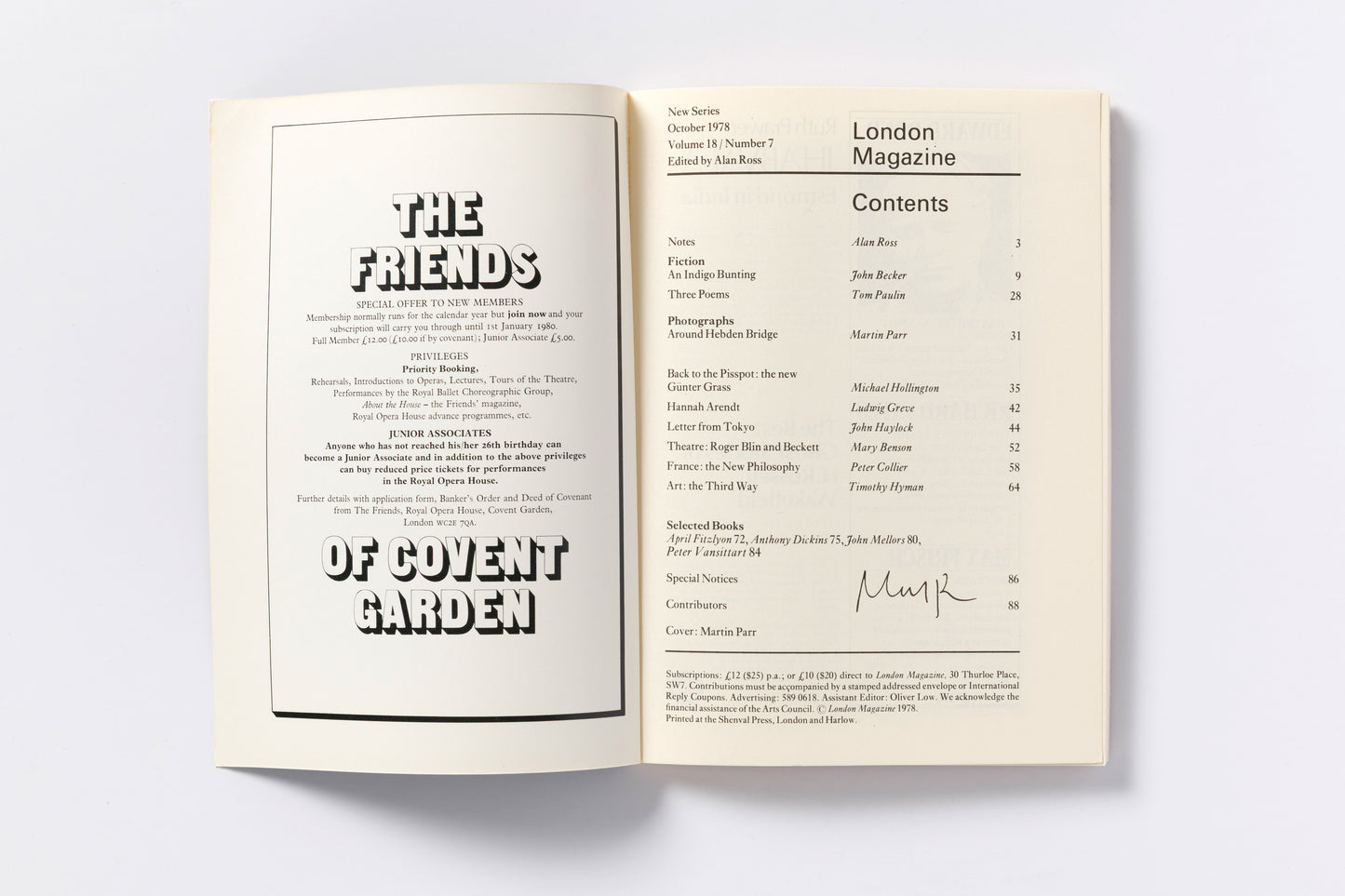Martin Parr : London Magazine 1978