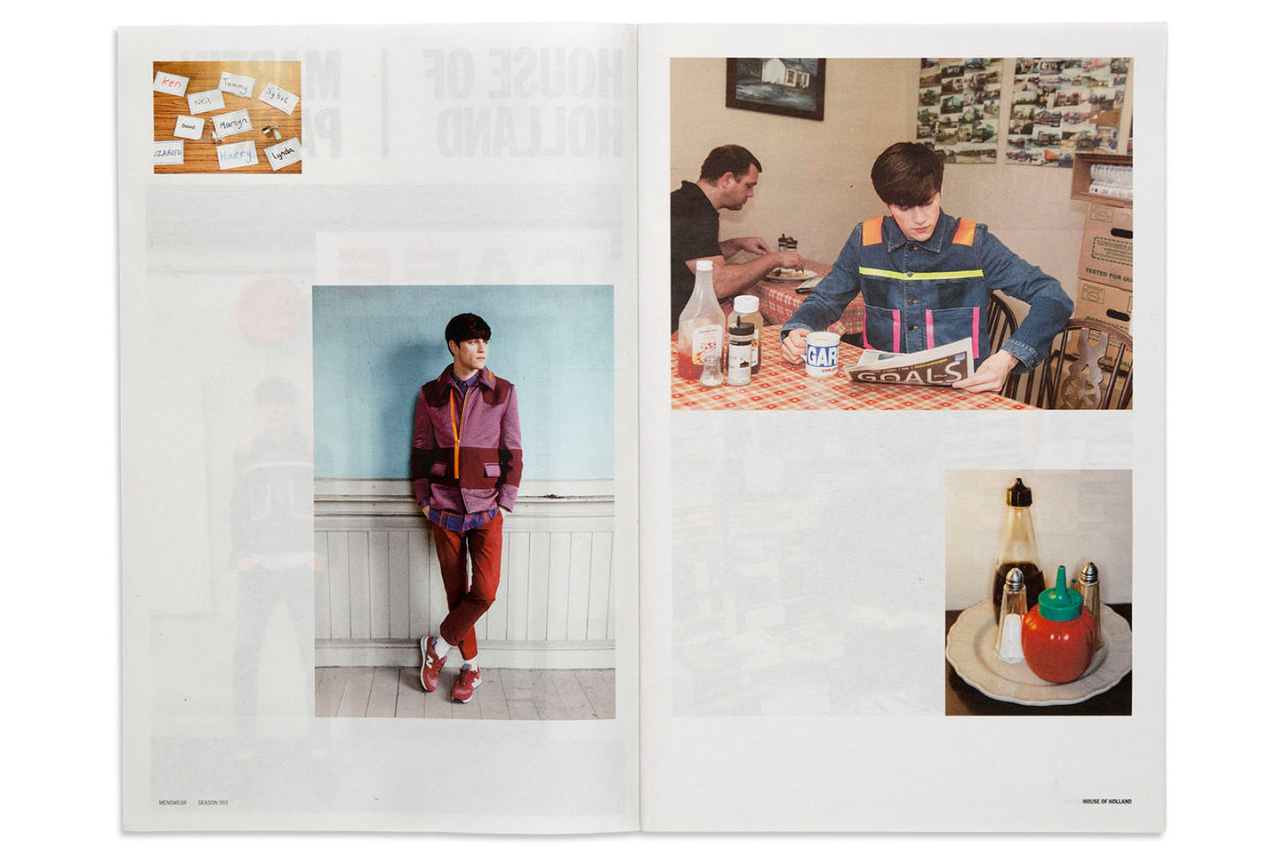 Martin Parr : House of Holland Newspaper