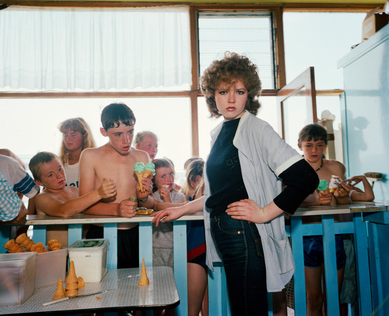 Martin Parr : Last Resort [ice cream girl]