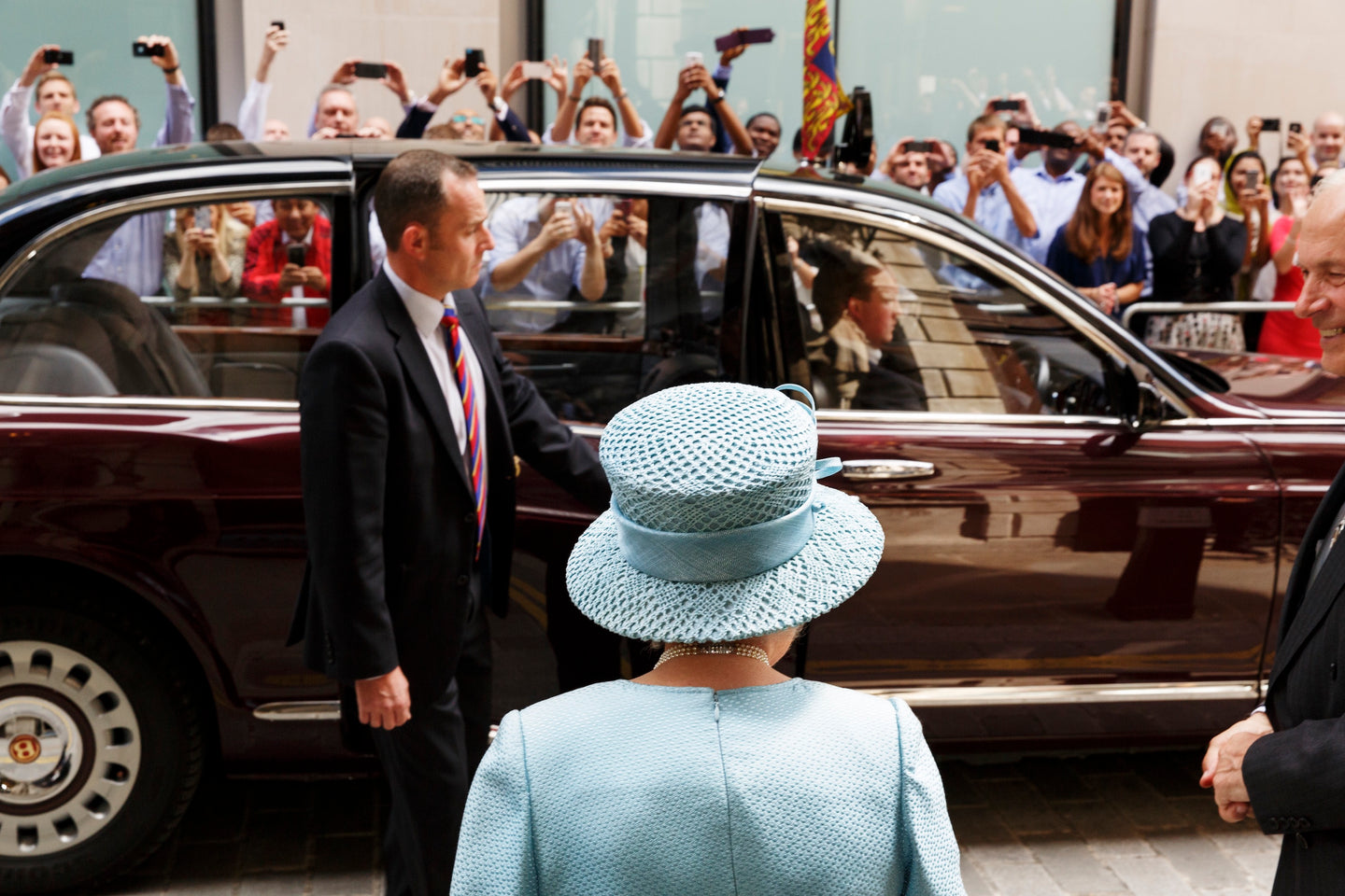 Martin Parr : The Queen, Draper's Livery Hall