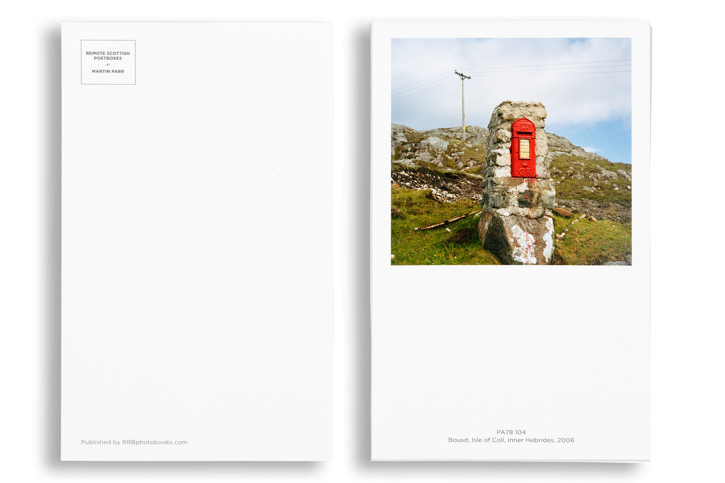 Martin Parr : Remote Scottish Postboxes [postcard box set]