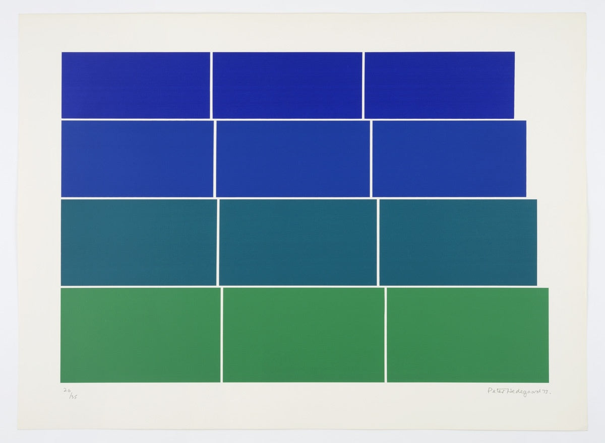 Peter Hedegaard : Graded Steps [Green/Blue]