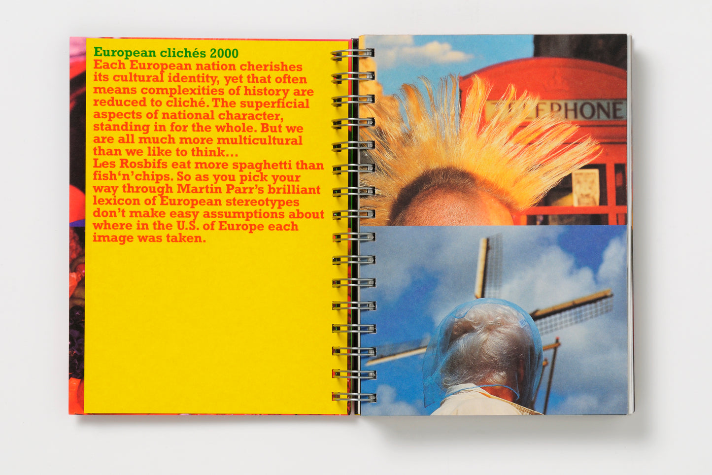 Martin Parr : European Clichés Diary [Munken Agenda]