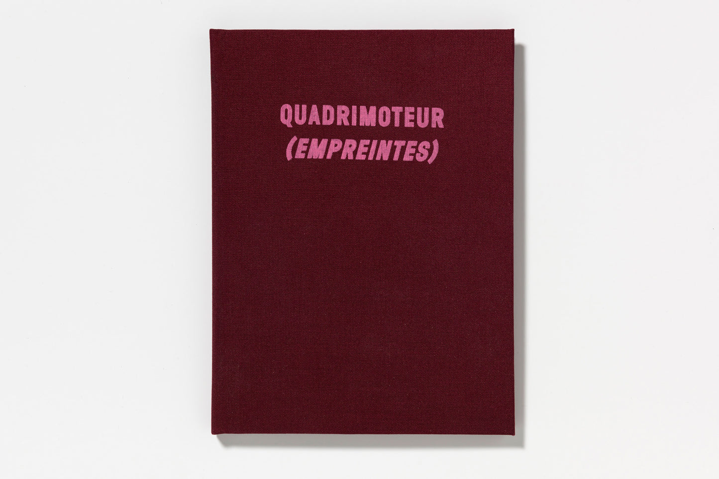Jean-Claude Mattrat : Quadrimoteur (Empreintes)