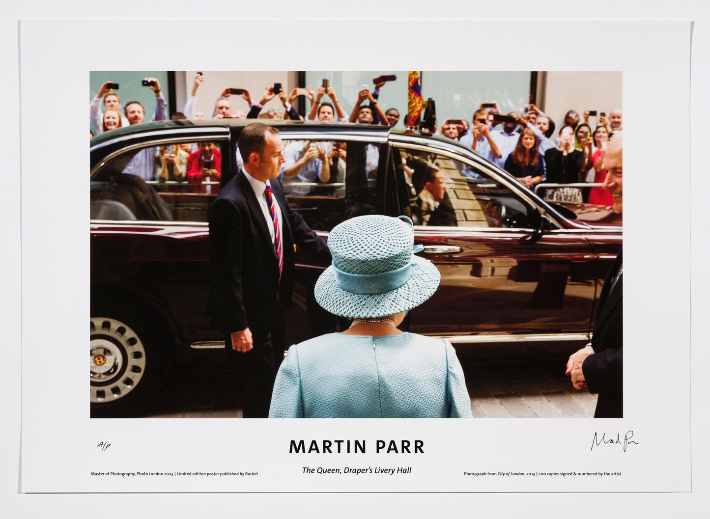 Martin Parr : The Queen, Draper's Livery Hall