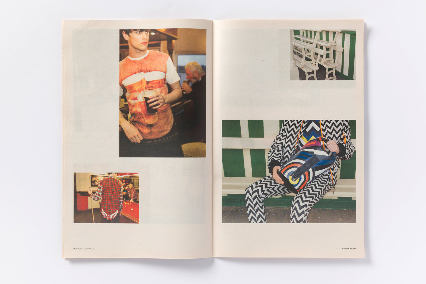 Martin Parr : House of Holland Newspaper